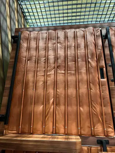 GettSleepコンフォートカプセル内装 ヘッドボード詳細 ターミナルB シェレメーチエヴォ