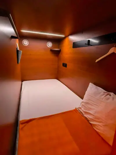 Cama interior cápsula Single inferior GettSleep Terminal B Sheremetyevo