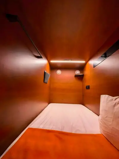 Cama interior cápsula Single superior GettSleep Terminal B Sheremetyevo