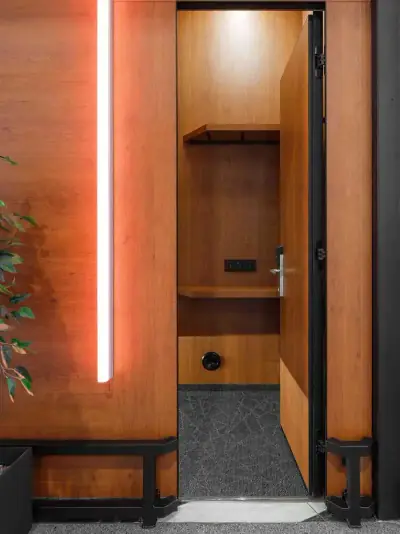 Exterior minihabitación Yin-Yang GettSleep Terminal B Sheremetyevo