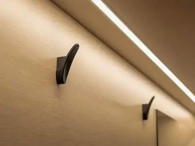 GettSleepカプセル コートフック LEDウォールライト ターミナルB出発 シェレメーチエヴォ