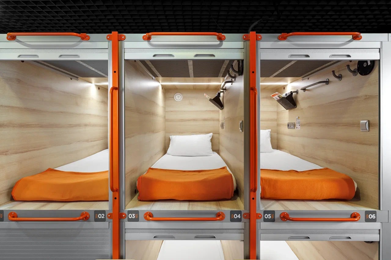 Одноместная капсула (верхняя)